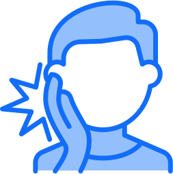 Tooth pain icon - Emergency dentist Chalfont St Peter